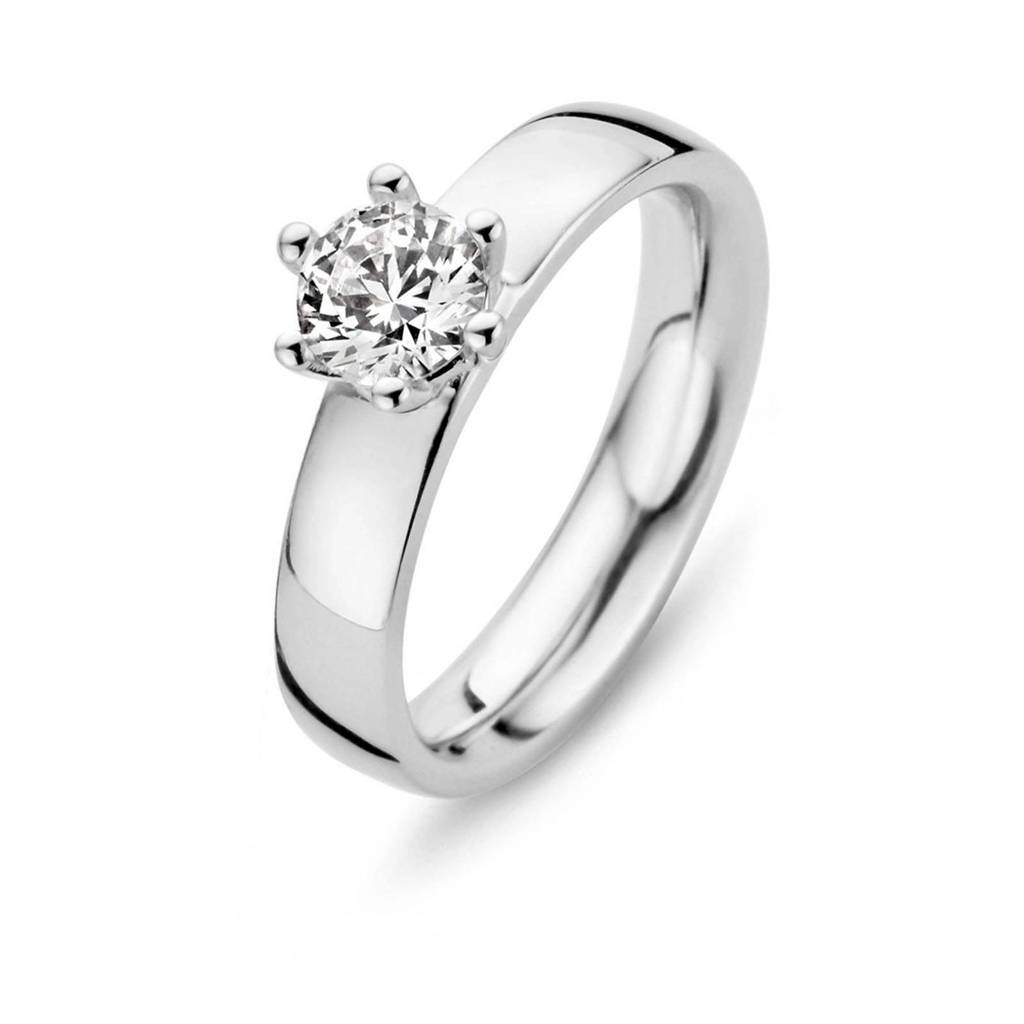 Moments Zilver 15121AW ring, Zilverkleurig