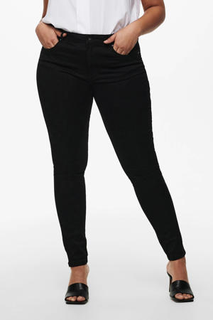 high waist skinny jeans CARAUGUSTA zwart