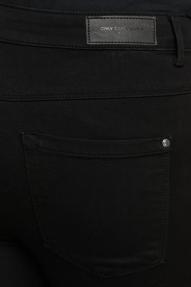 ONLY CARMAKOMA high jeans CARAUGUSTA | skinny zwart waist wehkamp