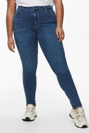 high waist skinny jeans CARAUGUSTA dark denim