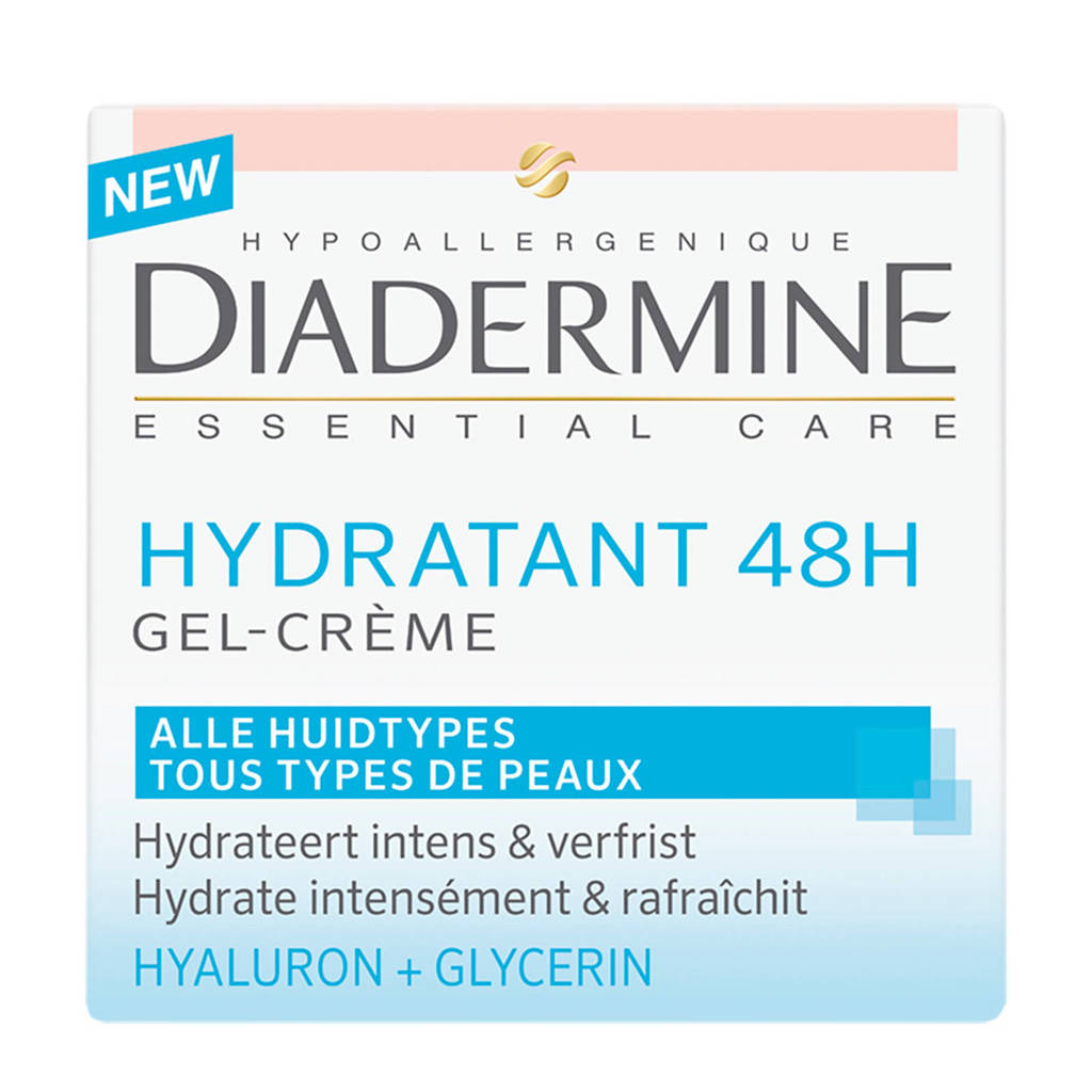 Diadermine Essential Care Hydratant 48h Gel-Crème 1 stuks