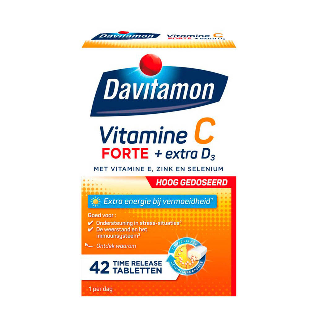 Davitamon C Forte + extra D3 - 42 bruistabletten