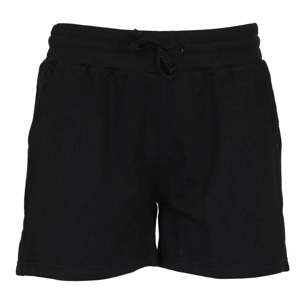 Zwarte dames Donnay sportshort van polyester met regular fit en regular waist