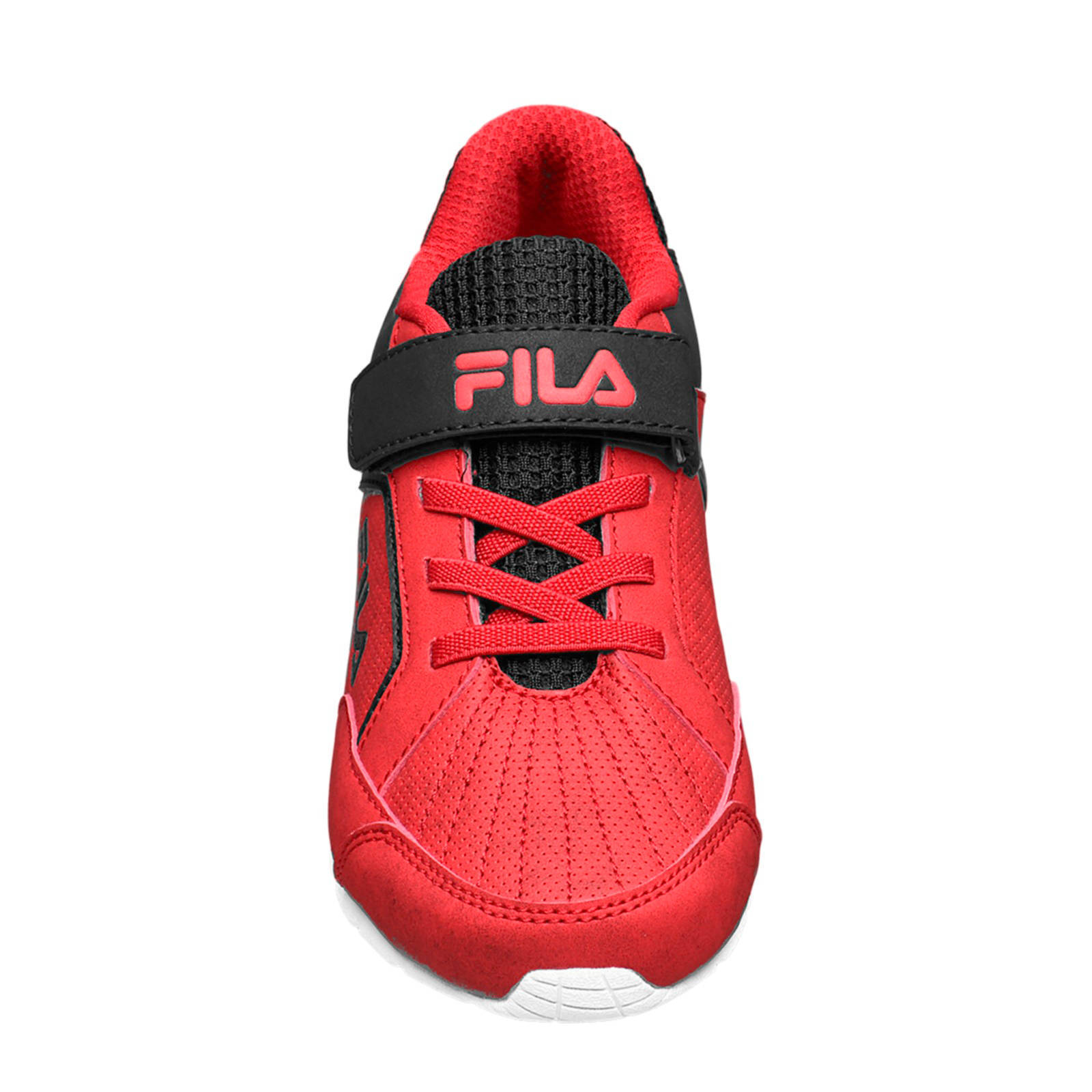 Fila ecoshock 3 sneakers zwart/rood kinderen - Schoenen.nl