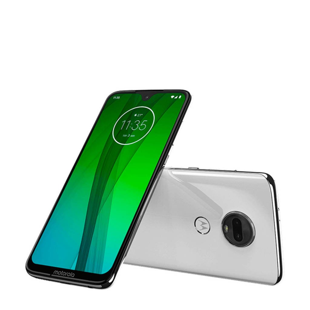 Motorola Moto G7 wit, Wit