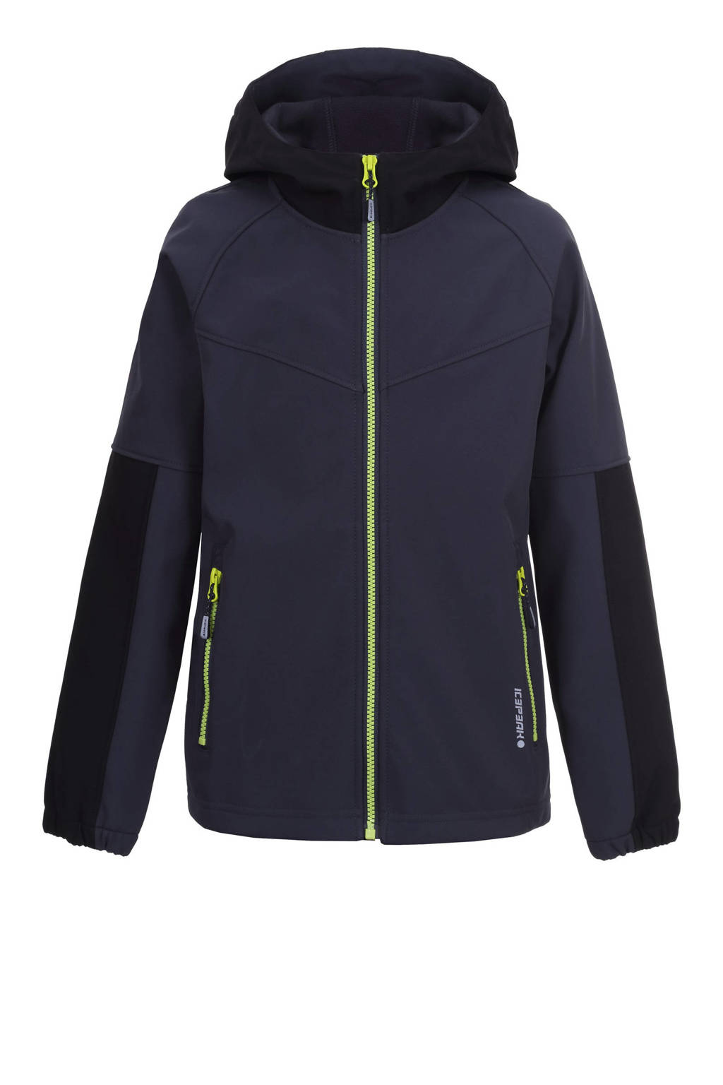Icepeak softshell tussenjas Kinross antraciet, Antraciet
