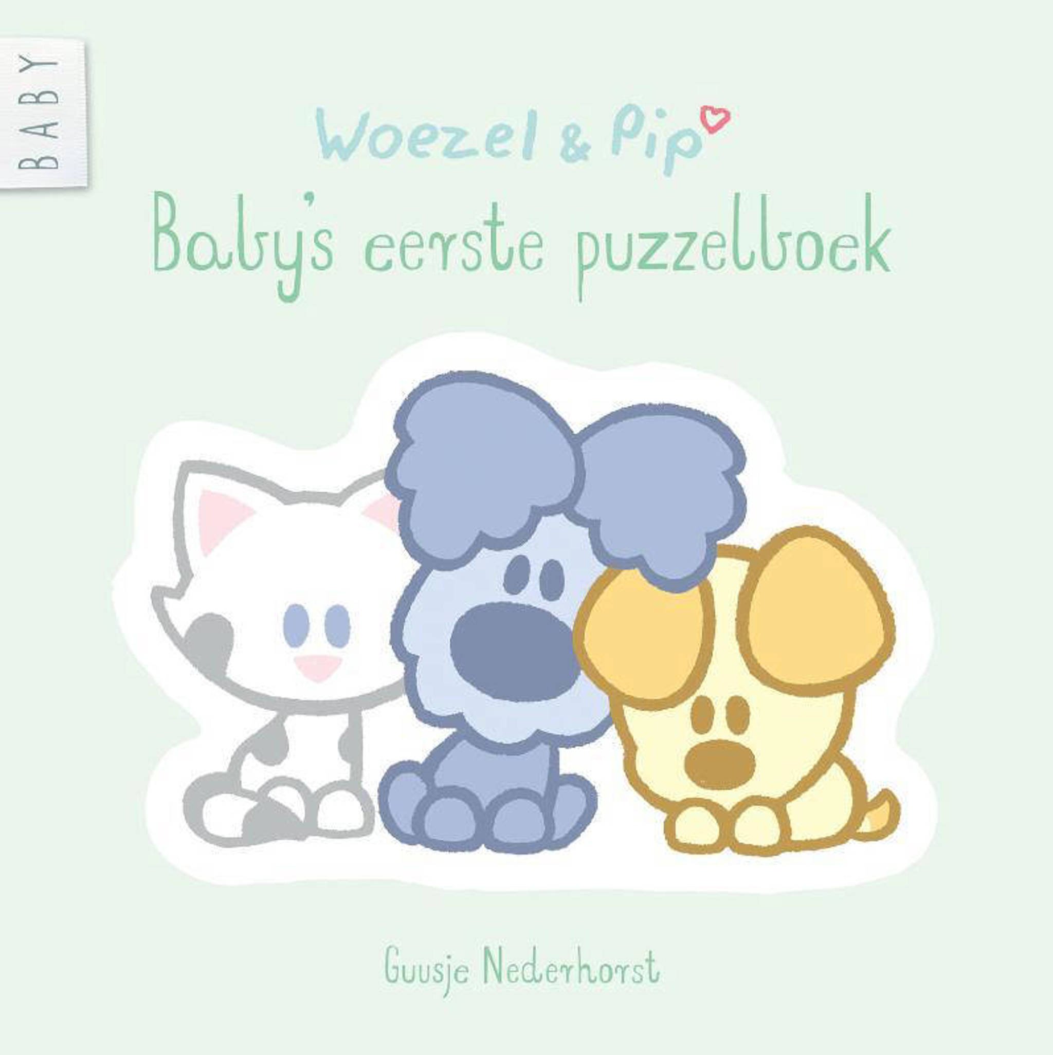 staking Plotselinge afdaling Bezwaar Guusje Nederhorst Woezel & Pip: Baby's eerste puzzelboek | wehkamp
