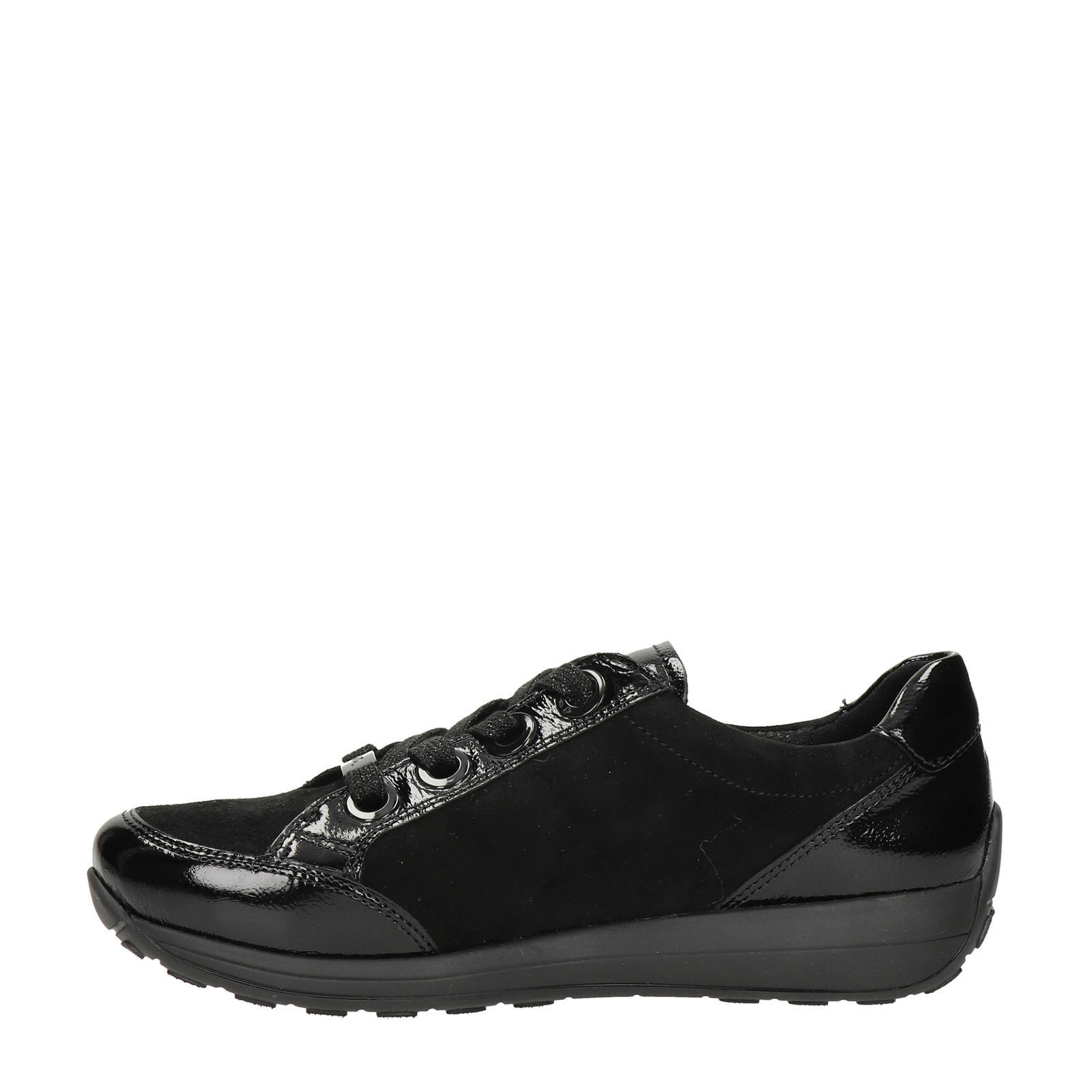 Ara Osaka High Soft comfort leren veterschoenen zwart | wehkamp