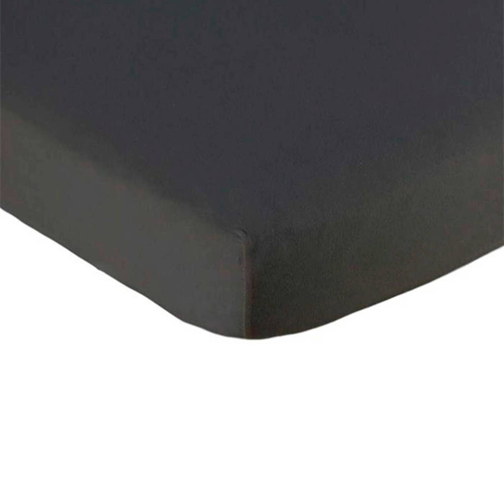 Briljant Baby katoenen jersey hoeslaken 40x80 cm, Antraciet