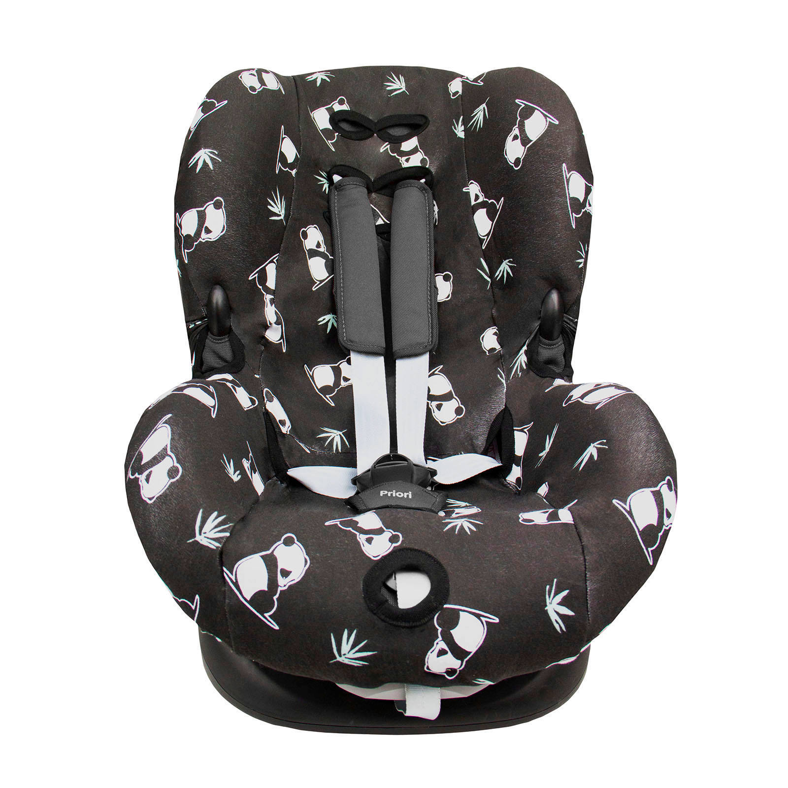 Panda Dreams autostoelhoes 1+ interlock shy panda