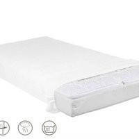 Briljant Baby polyester matrashoes met rits 60x120+15 cm | wehkamp