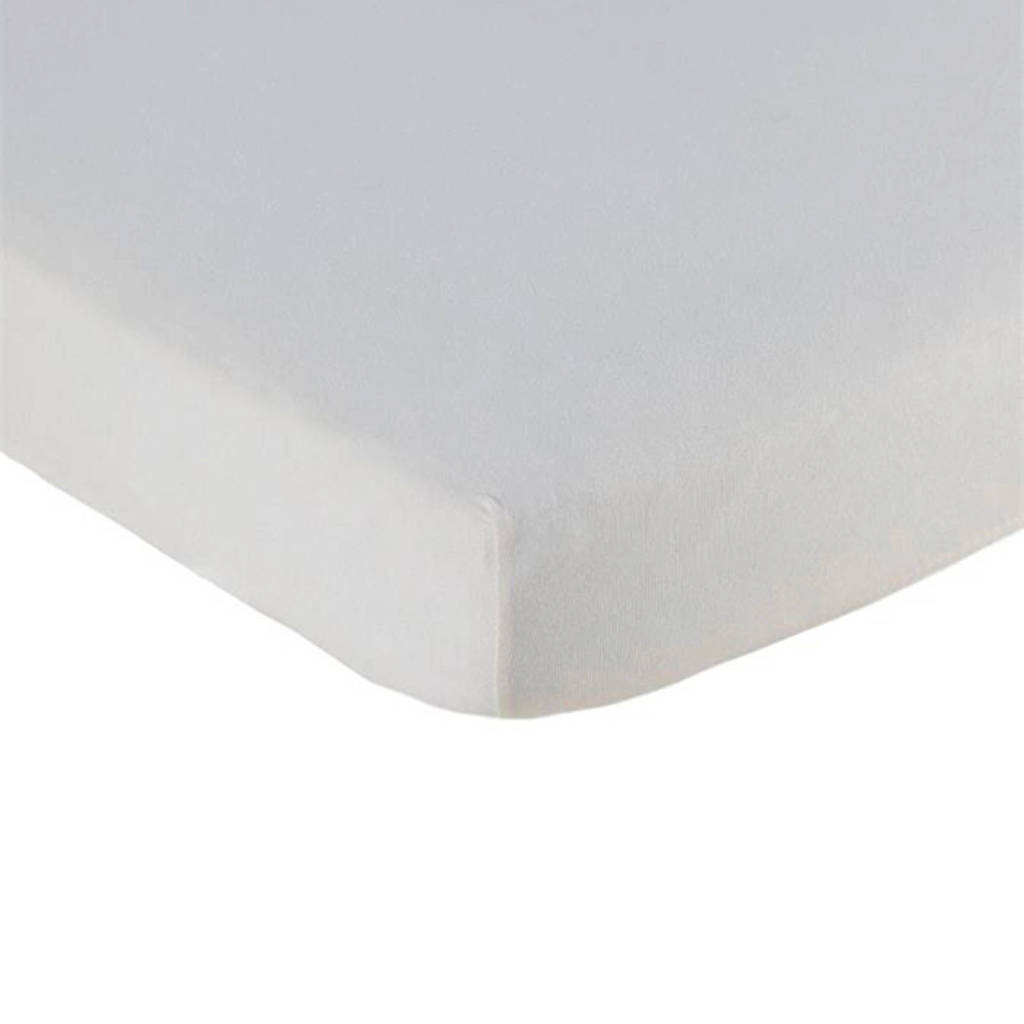 Briljant Baby katoenen jersey hoeslaken 60x120 cm Offwhite