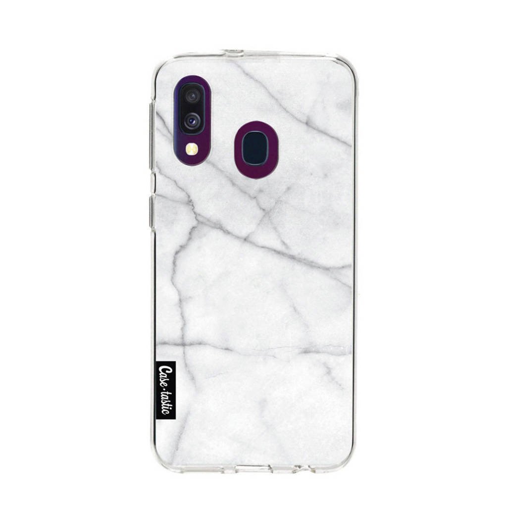 Casetastic Samsung Galaxy A 40 (2019) backcover, Wit