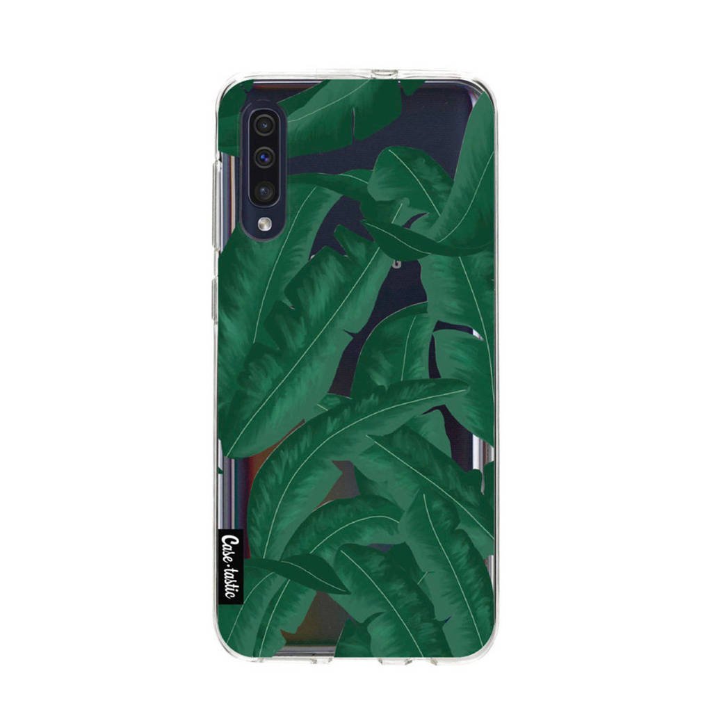 Casetastic Samsung Galaxy A30/A50 backcover, Groen, transparant