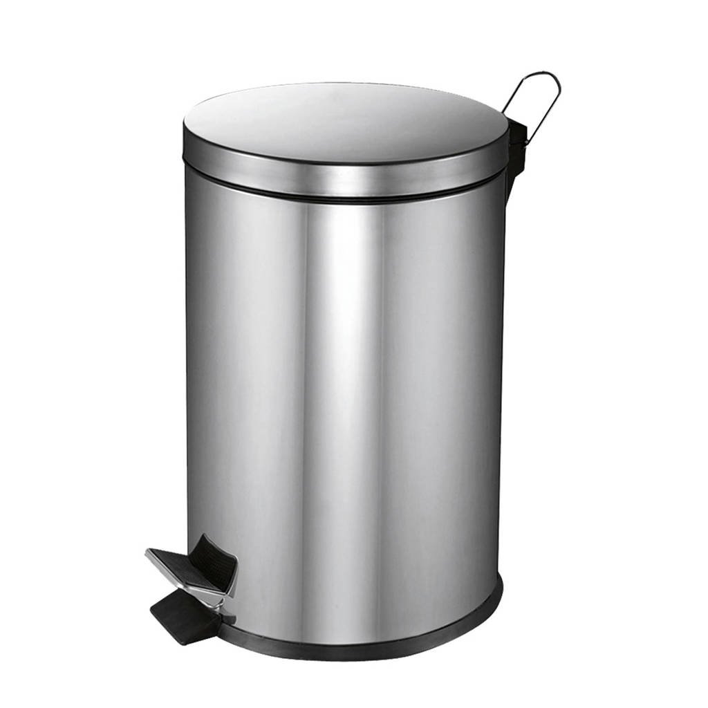 V-part 20 liter prullenbak, RVS