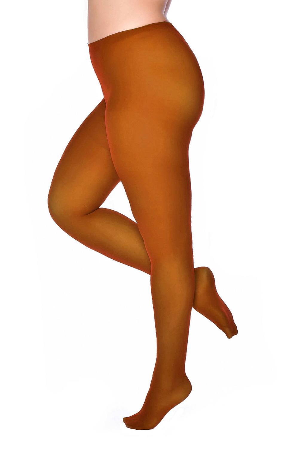 Pamela Mann Plus Size panty 50 denier cognac