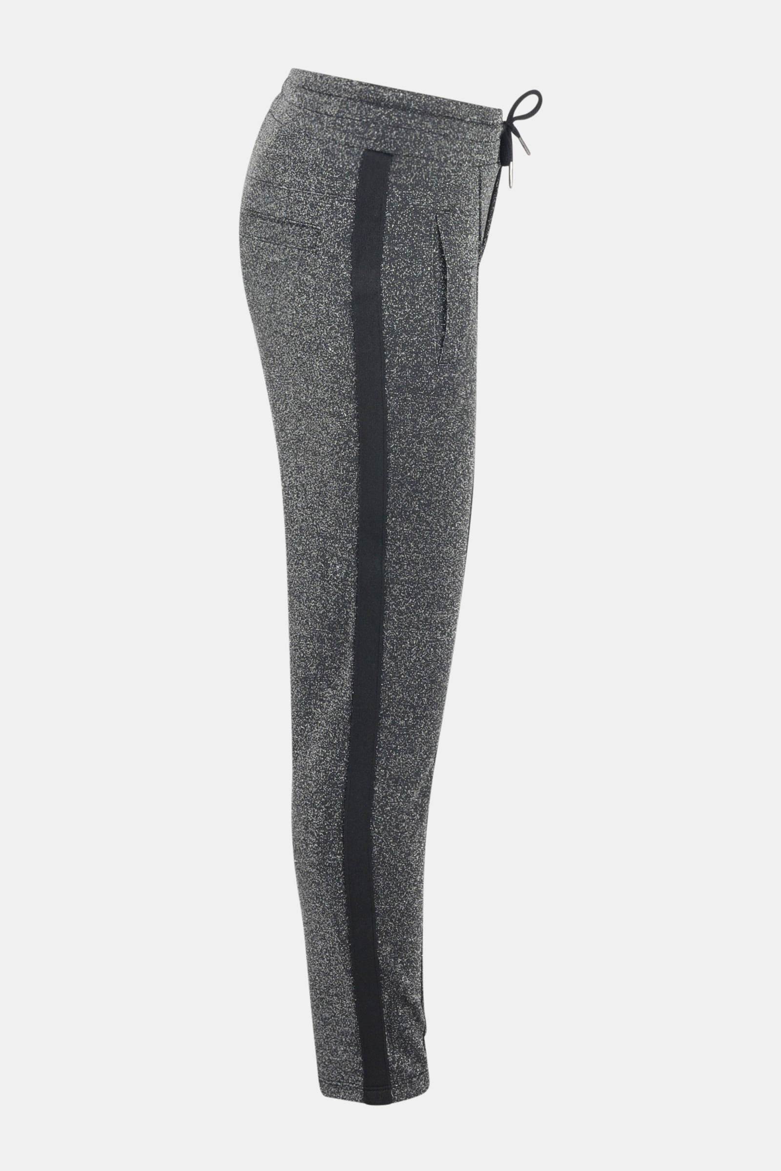 Shoeby Jill \u0026 Mitch broek Courtney met glitters en zwarte zijstreep |  wehkamp