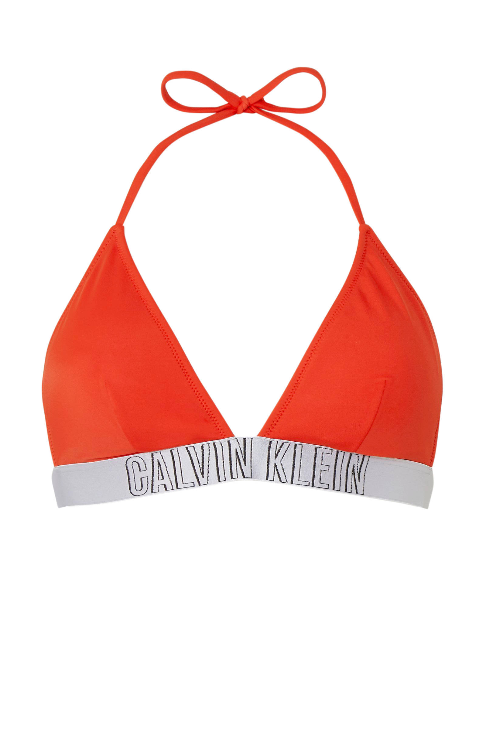 calvin klein bikinitop rood