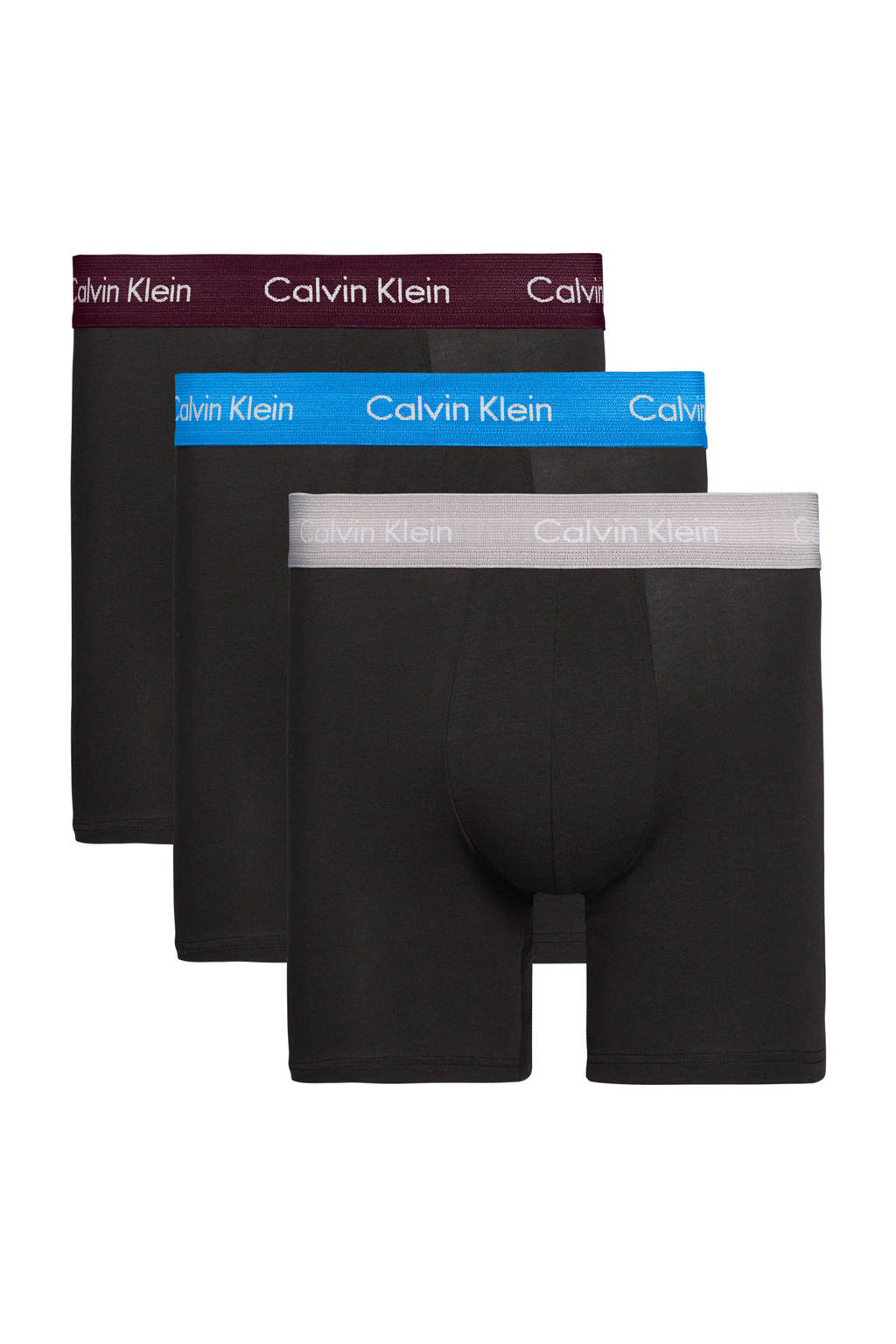 CALVIN KLEIN boxershort (set van 3), Groen/blauw/rood