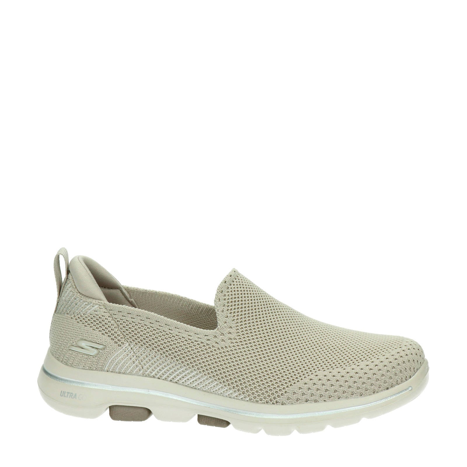Skechers Go Walk 5 instappers beige | wehkamp