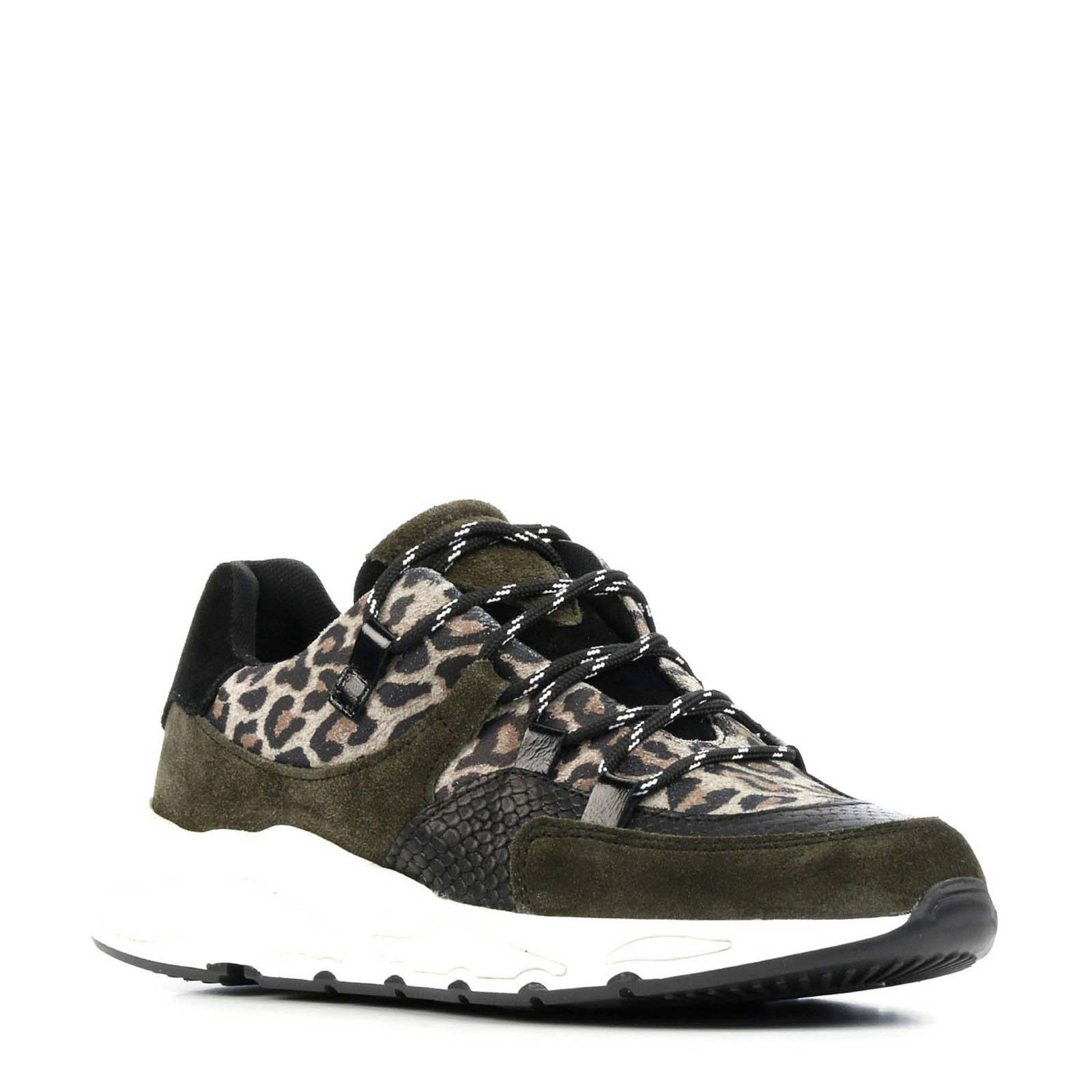 Panterprint sneakers voor dames in de maat uk 6 | KLEDING.nl