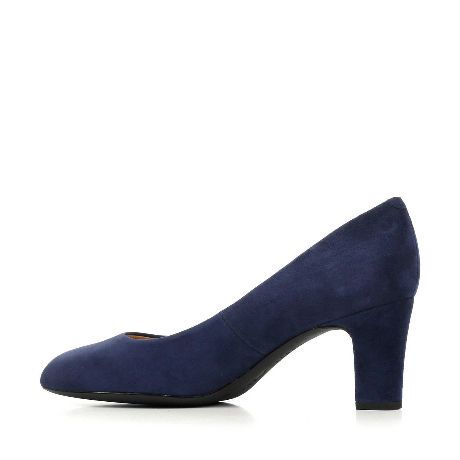 Unisa Maris suède pumps donkerblauw | wehkamp