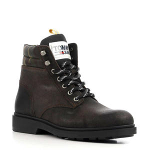 Casual Suède Boot suède veterboots bruin