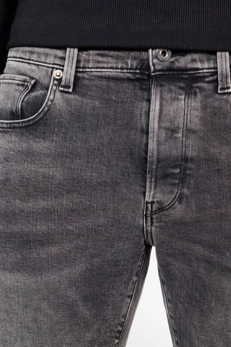 GStar RAW straight leg jeans 3301 antic charcoal wehkamp