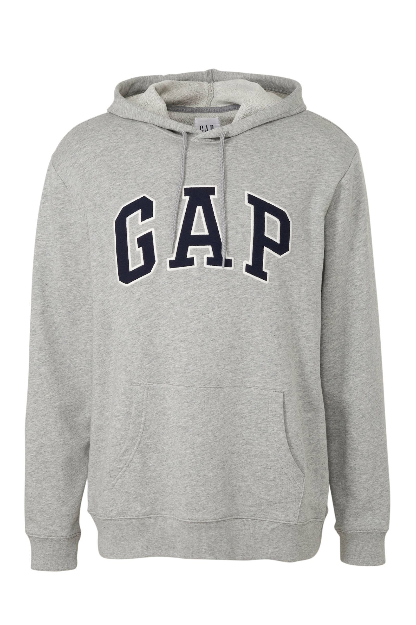 GAP hoodie met printopdruk grijs | wehkamp GAP hoodie met printopdruk grijs | wehkamp