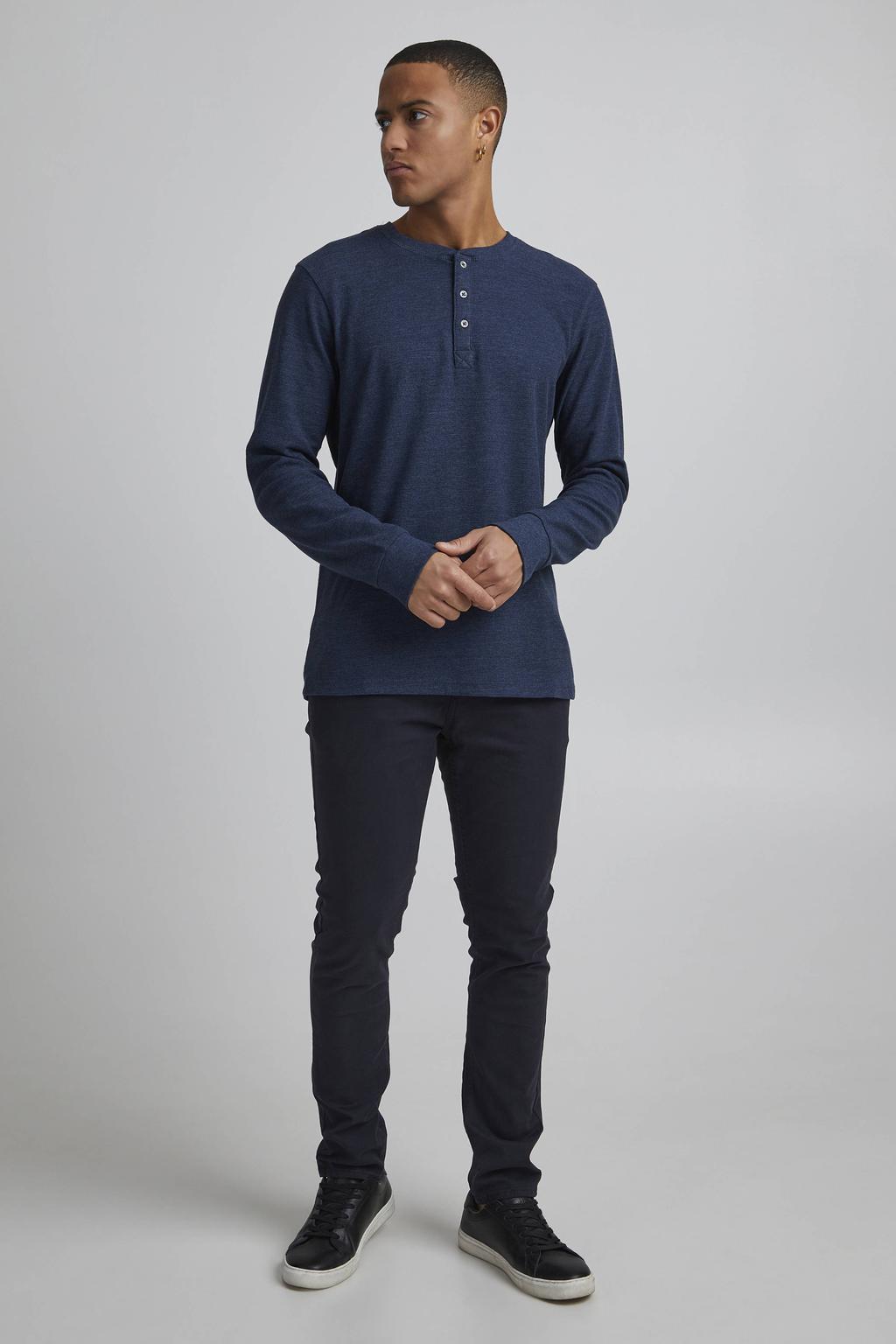 Blend slim fit chino BHNATAN donkerblauw