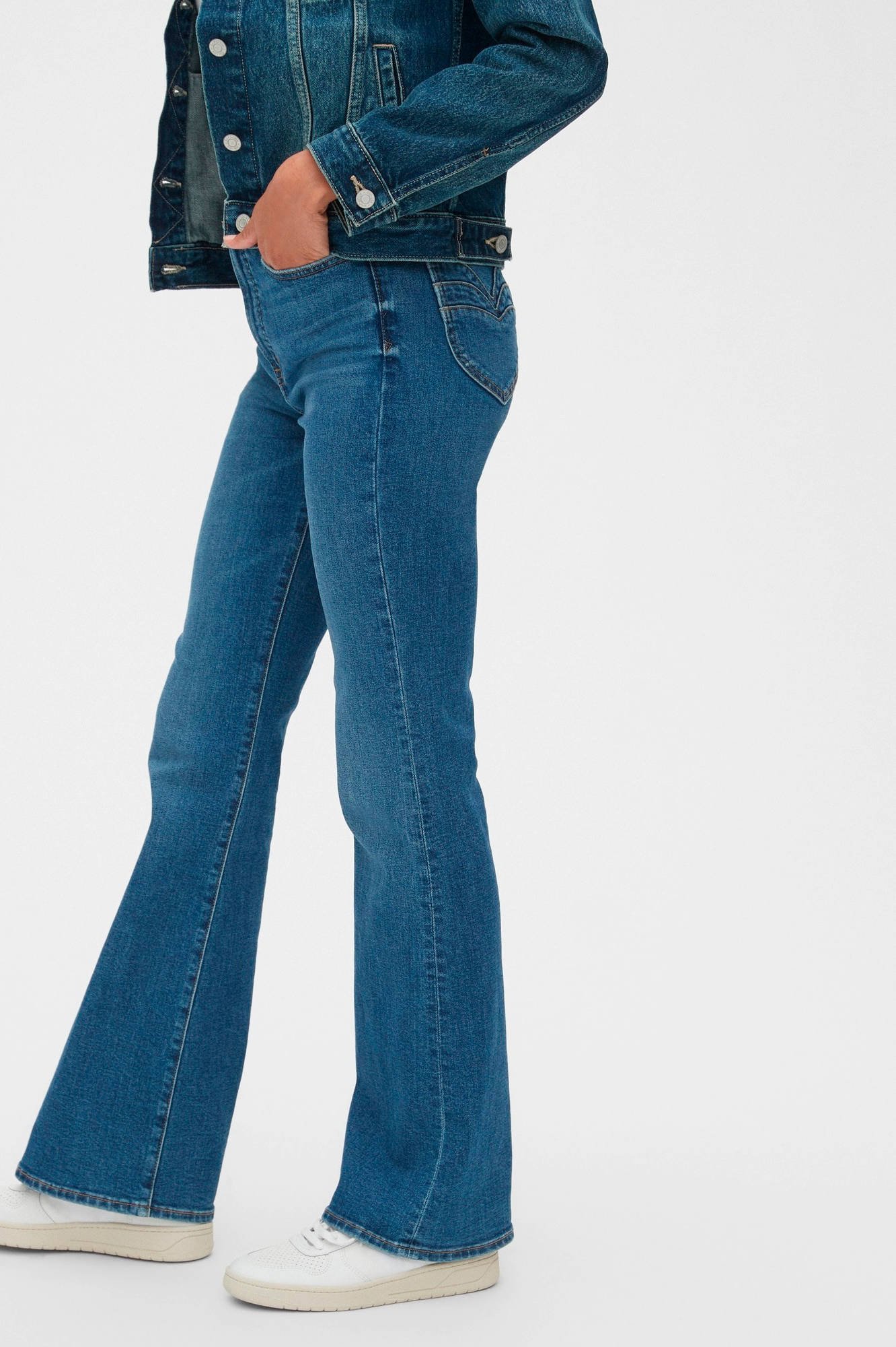 gap flared jeans