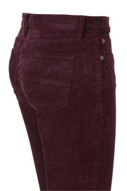 thumbnail: GAP corduroy high waist skinny broek donkerrood
