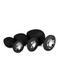 EasyToys Siliconen buttplug Set Met Diamant - Zwart