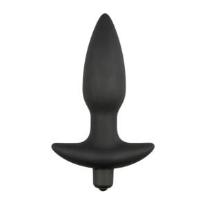 Klassieke Vibrerende buttplug - Zwart