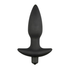 Klassieke Vibrerende buttplug - Zwart