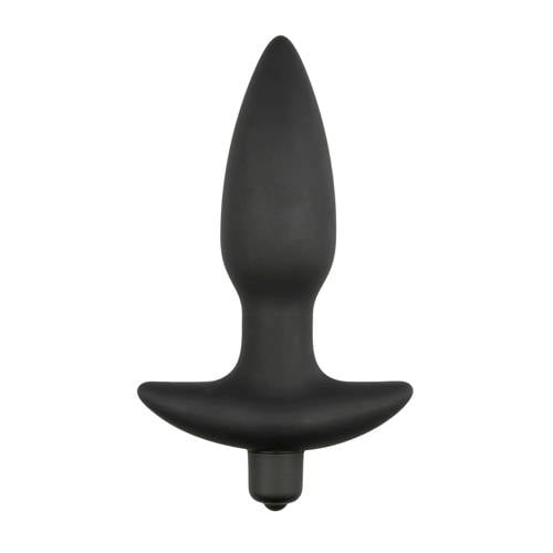 EasyToys Klassieke Vibrerende buttplug - Zwart afbeelding