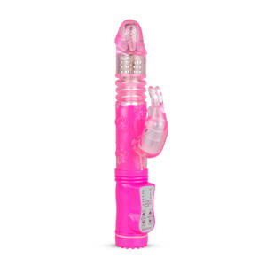 Stotende Rabbit vibrator - Roze