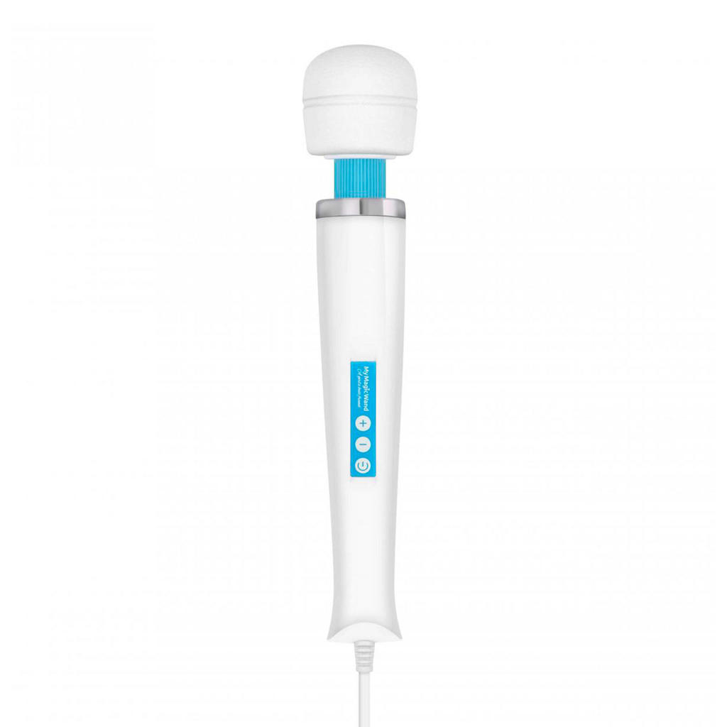 MyMagicWand vibrator - Wit/Blauw