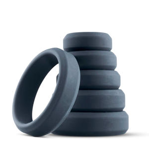 6-Delige cockring Set - Grijs