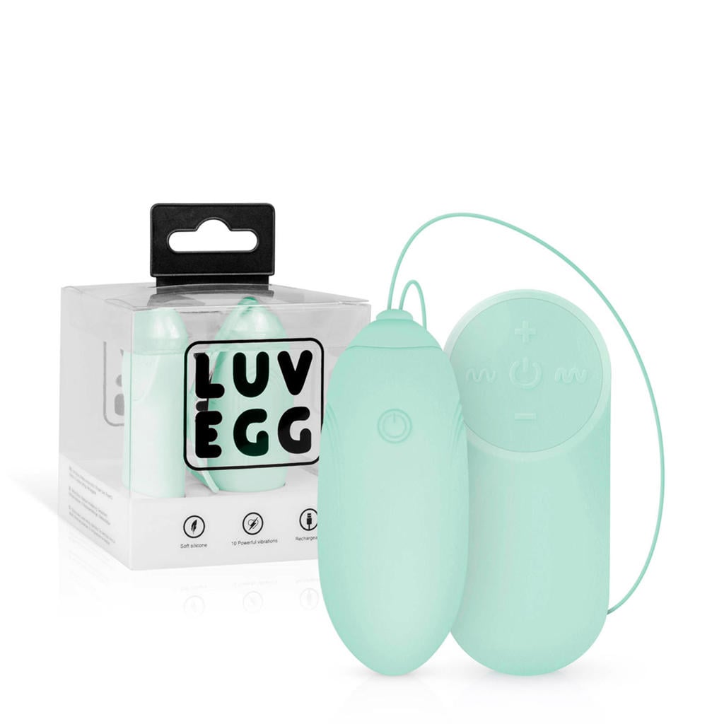 Luv Egg Oplaadbaar Vibratie Ei - Groen