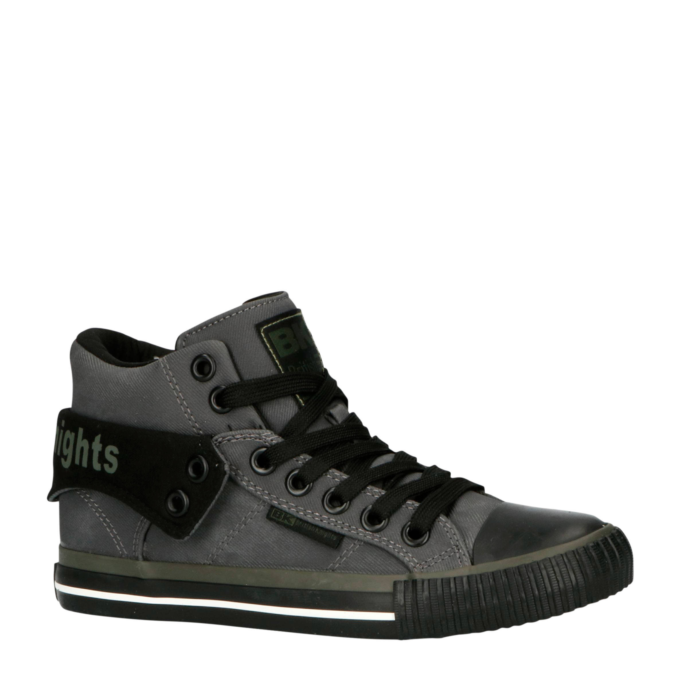 British Knights Roco halfhoge sneakers grijs/zwart | wehkamp