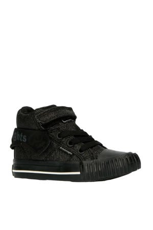Roco halfhoge sneakers zwart/glitters
