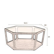thumbnail: Dutchbone salontafel Sita
