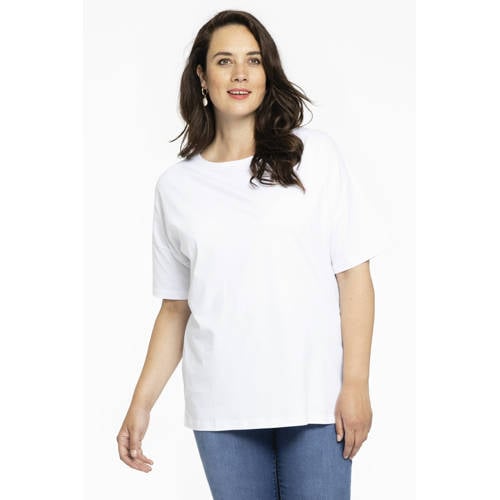 YOEK T-shirt wit afbeelding