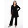 YOEK blazer van travelstof DOLCE zwart
