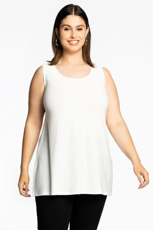 singlet van travelstof DOLCE ecru