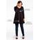 YOEK longsleeve tuniek van travelstof DOLCE zwart