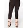 YOEK driekwart jersey legging zwart