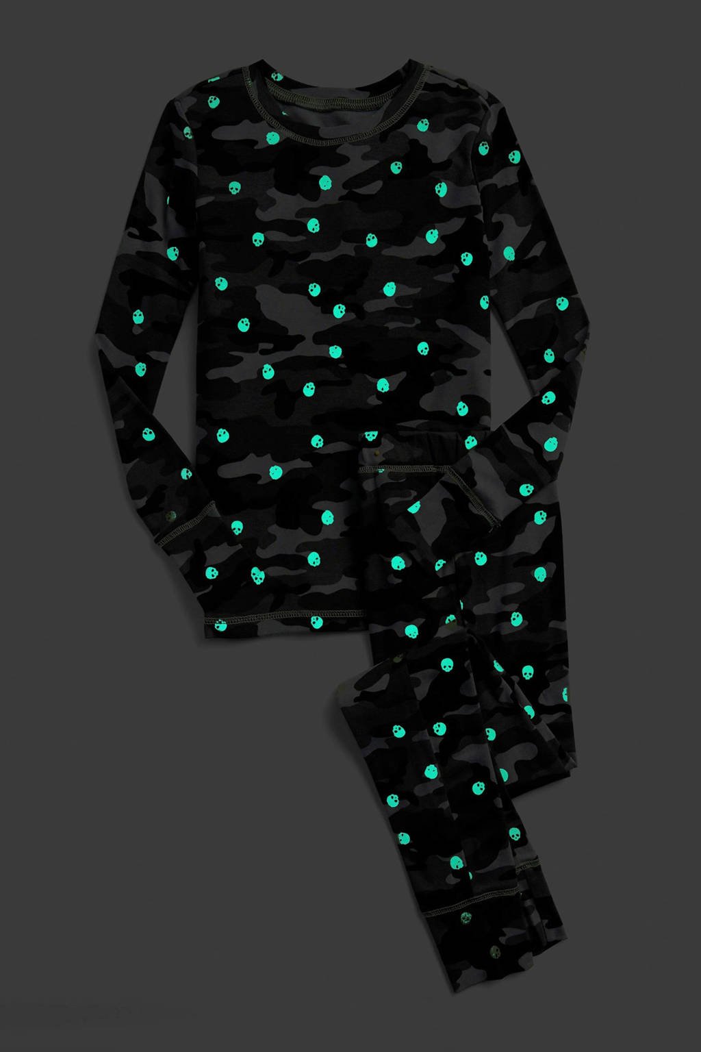 Toeschouwer nikkel Berg Vesuvius GAP pyjama met glow in the dark print | wehkamp