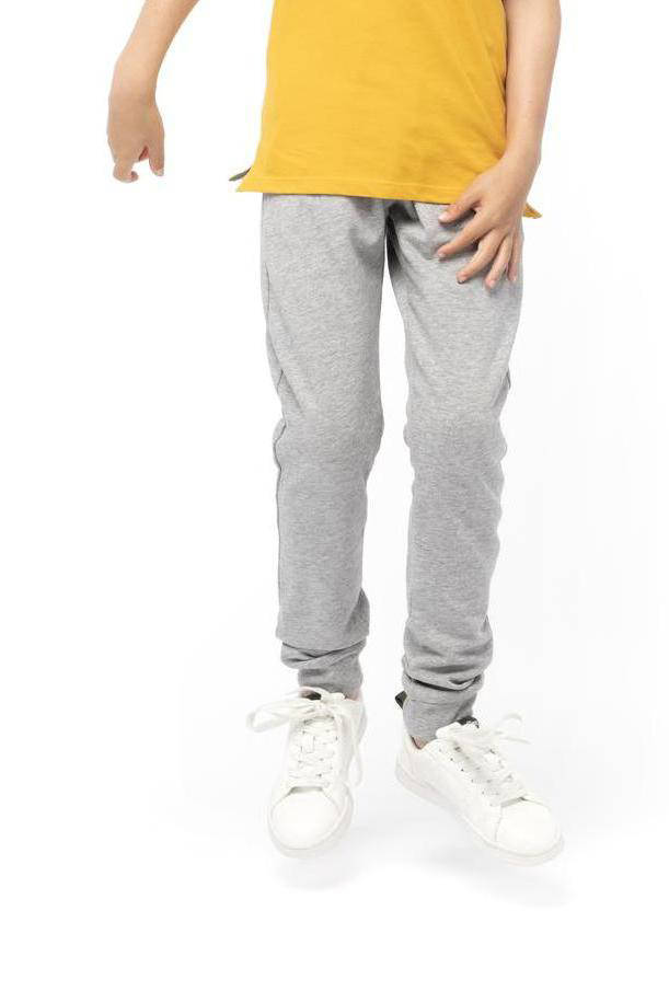 joggingbroek Peter grijsmelange